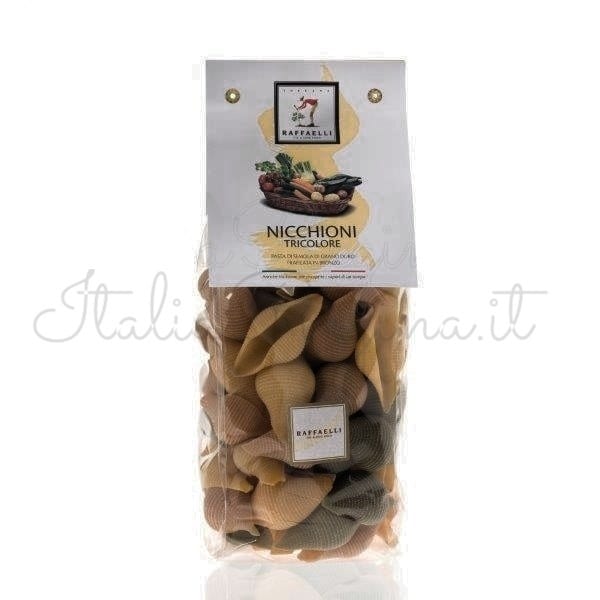 Italian Pasta Tricolour Nicchioni – Raffaelli