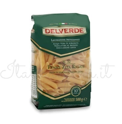 Italian Pasta (Penne Zita Rigate No 32) - Delverde