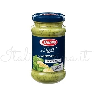 Italian pesto Pasta Sauce Genovese without Garlic Pesto – 170 gr