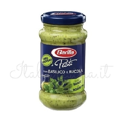 Italian Pesto Basil and Rucola Pasta Sauce