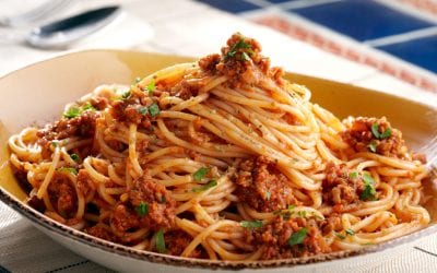 Spaghetti with Bolognese Sauce