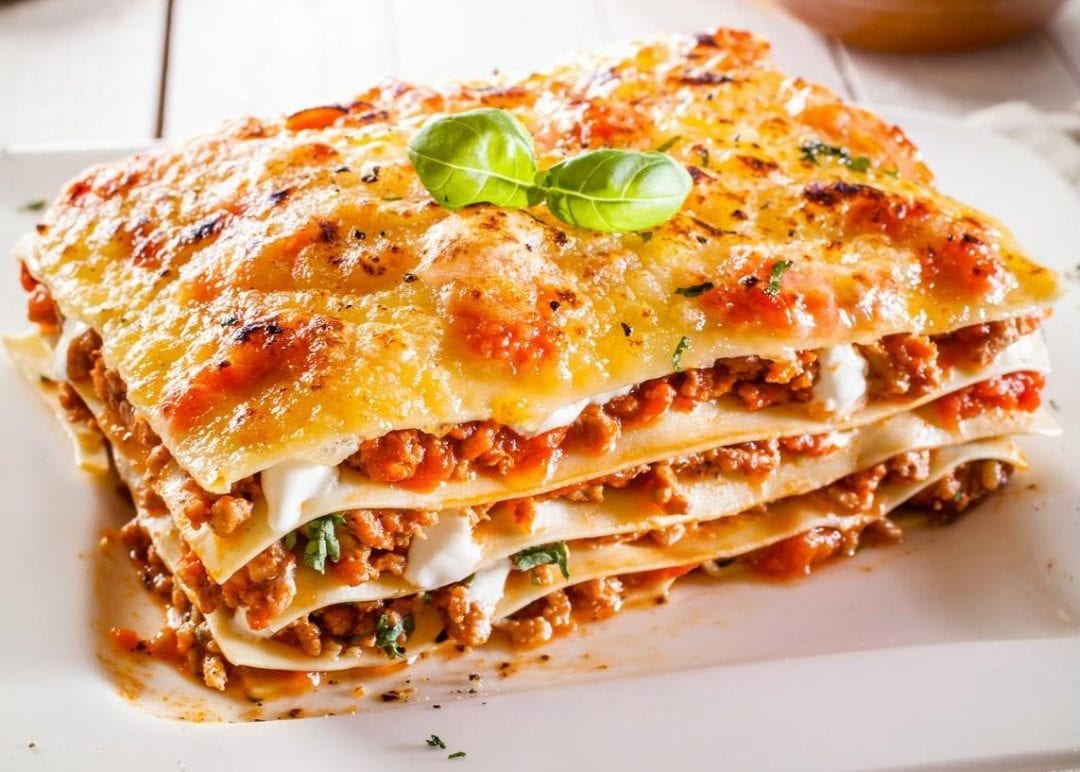 Classic Italian Lasagna the real excellence of Italian cuisine