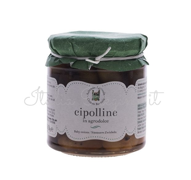 Sweet-and-sour baby Onions, 290 gr – Azienda Agricola Cesare Bertoia