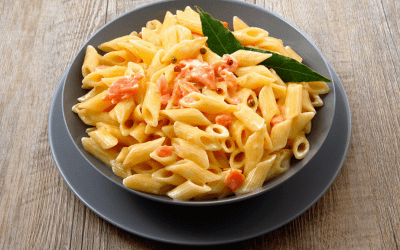 Salmon Penne Pasta