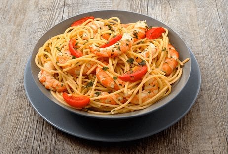 Spaghetti with Shrimp