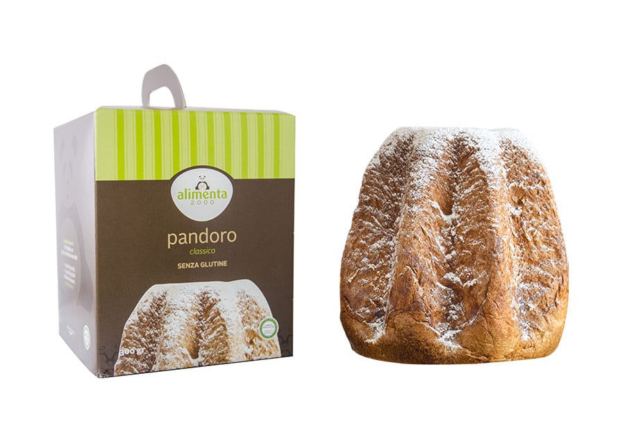 PanPandoro, Pandoro artisanal sicilien, SANS GLUTEN et SANS LACTOSE, 500 g,  36 heures Levain naturel