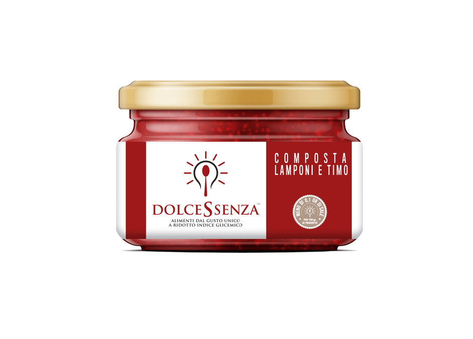 Extra Jam of Raspberry, Apple and Thyme 190g – Dal Gusto