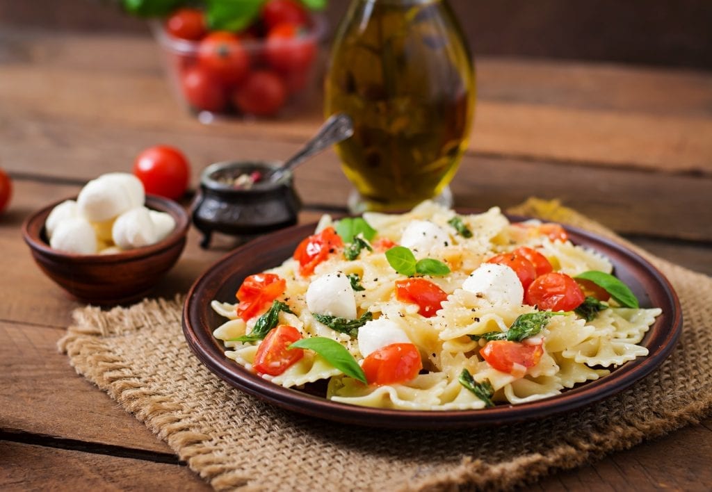 caprese pasta