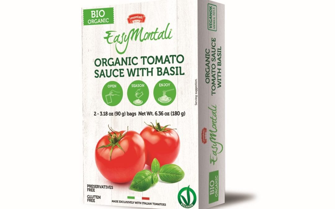 Organic Tomato Basil Sauce – 180 gr