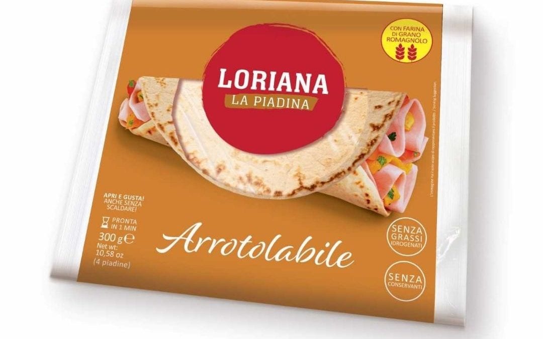 Arrotolabile Flatbread  – Piadina for wraps