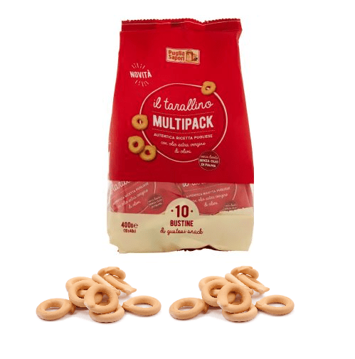 Taralli bread Multipack Bag - 400 gr (10 x 40)