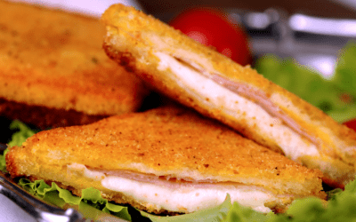 Baked Mozzarella in Carrozza Recipe