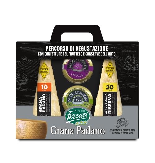 2 Grana Padano + Jam and Sauce