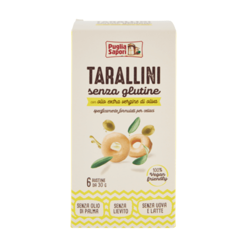 Gluten free Taralli bread - 180 gr (6 x 30)