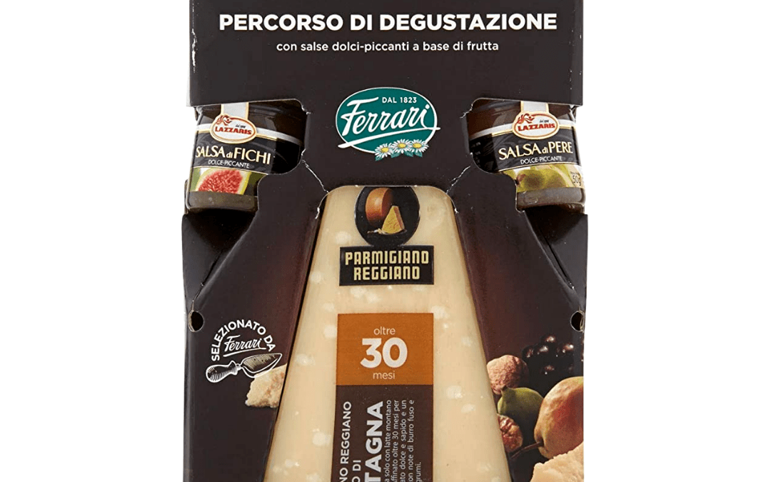 Parmigiano Reggiano 30 months + 2 fruit sweet-spicy sauces