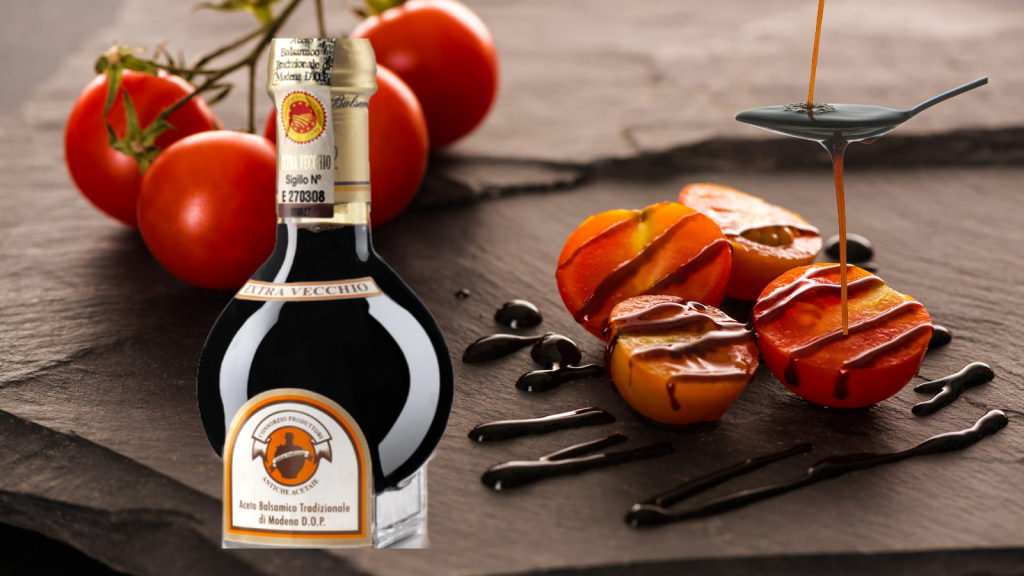 Balsamic vinegar pdo bottle